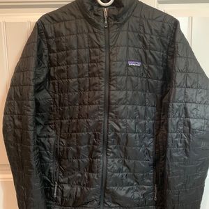 Patagonia Nano Puff Jacket Black — Medium
